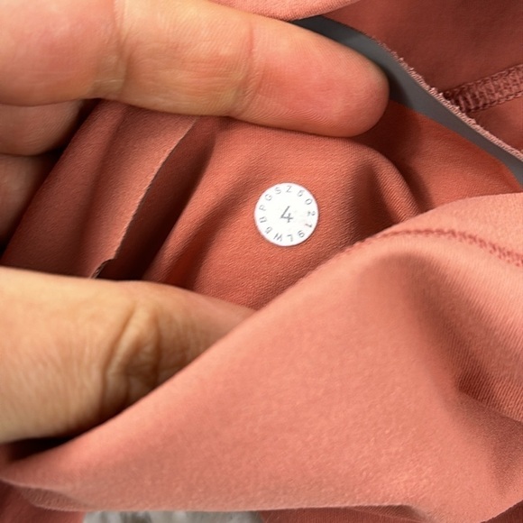 Lululemon In Movement Tight 25" *Everlux Rustic Coral - Picture 4 of 4